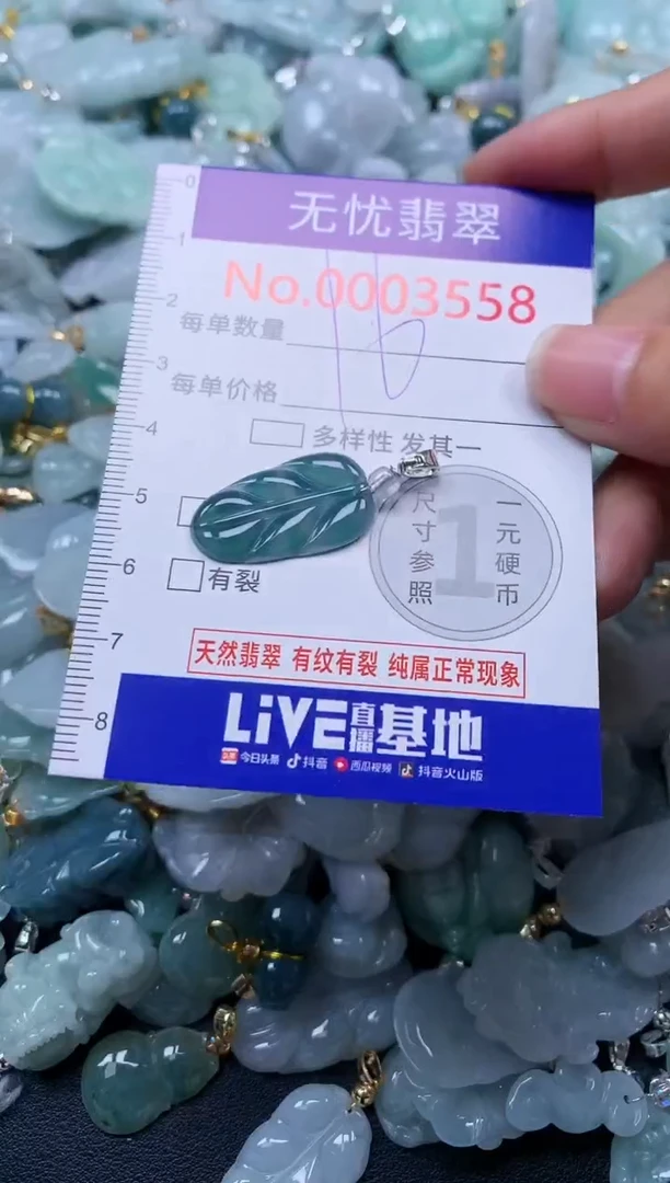 颈饰未镶嵌翡翠3558