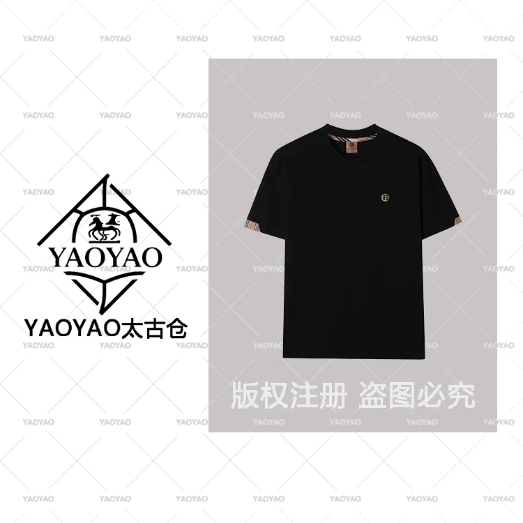 英國巴家夏季新款T恤时尚百搭潮流休闲短袖