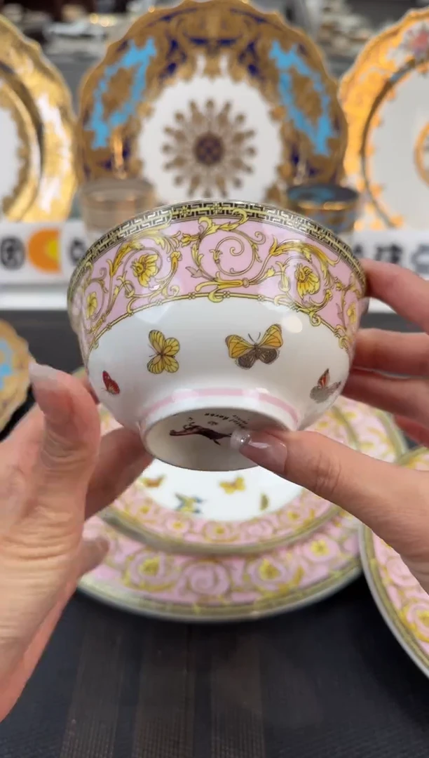 瓷片4.25寸饭碗6个 福利款