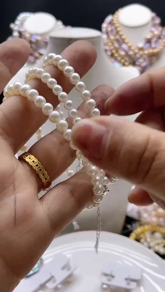 颈饰未镶嵌淡水珍珠1