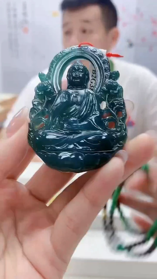 定制翡翠未镶嵌4812lr-毛货挂件20