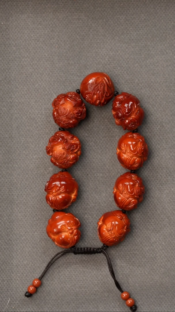 吊坠橄榄核D****e龙财神