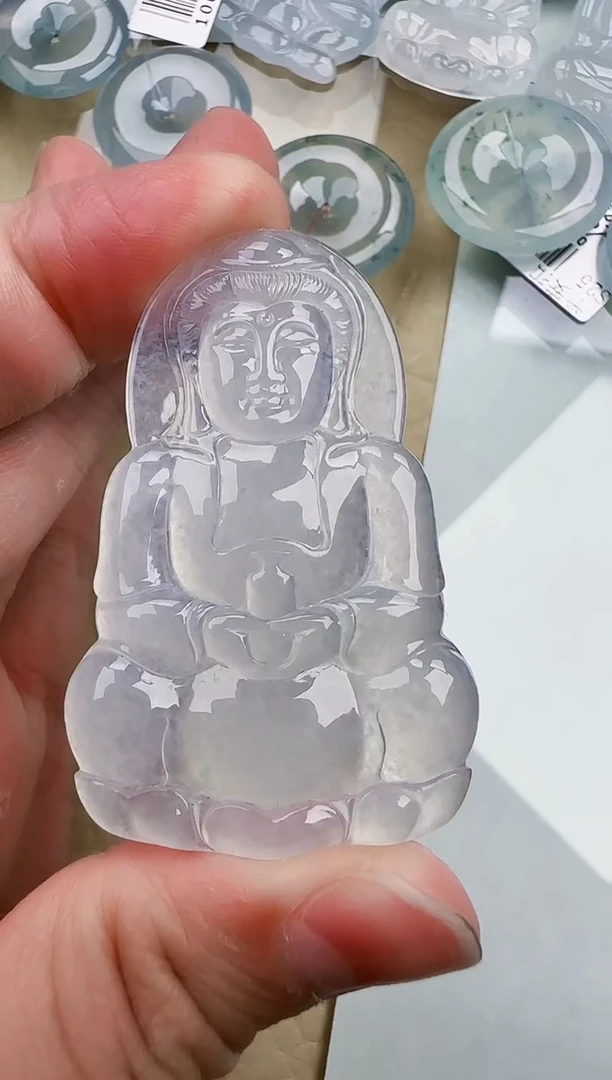 翡翠未镶嵌颈饰缅甸翡翠a货