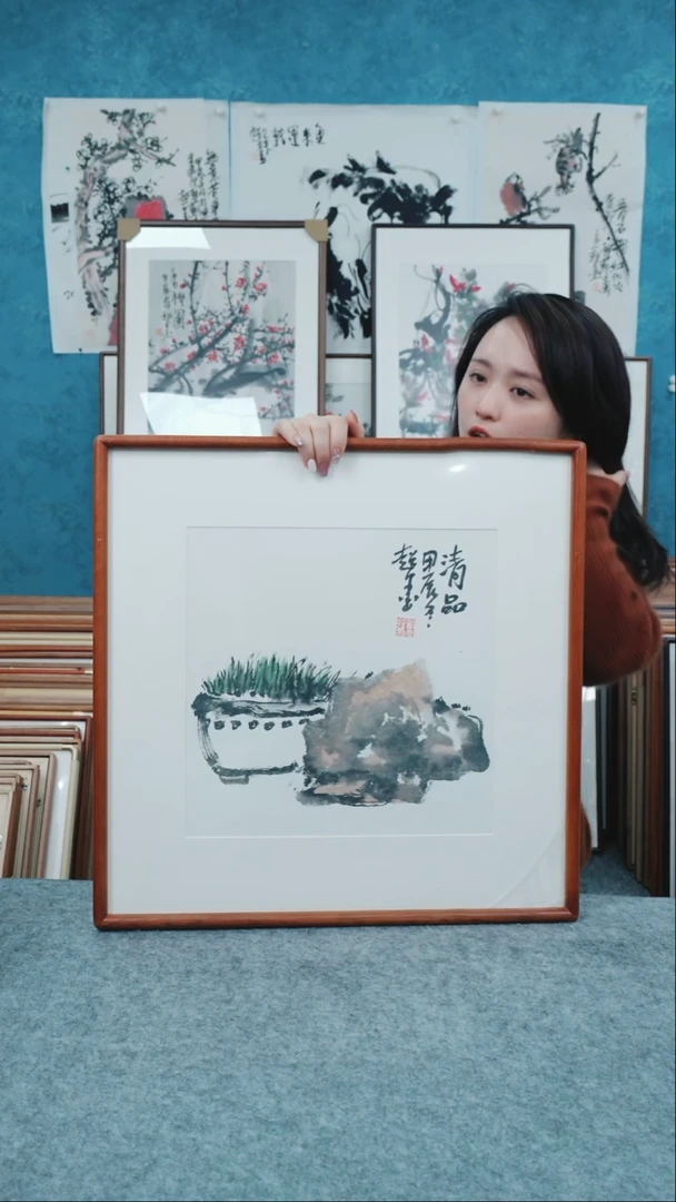 【闪购商品】国画50*50郑志超老师花鸟