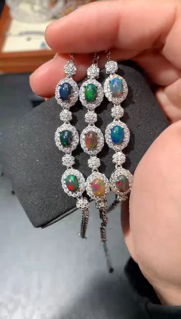 未镶嵌欧泊手链P109【多样性发其一】