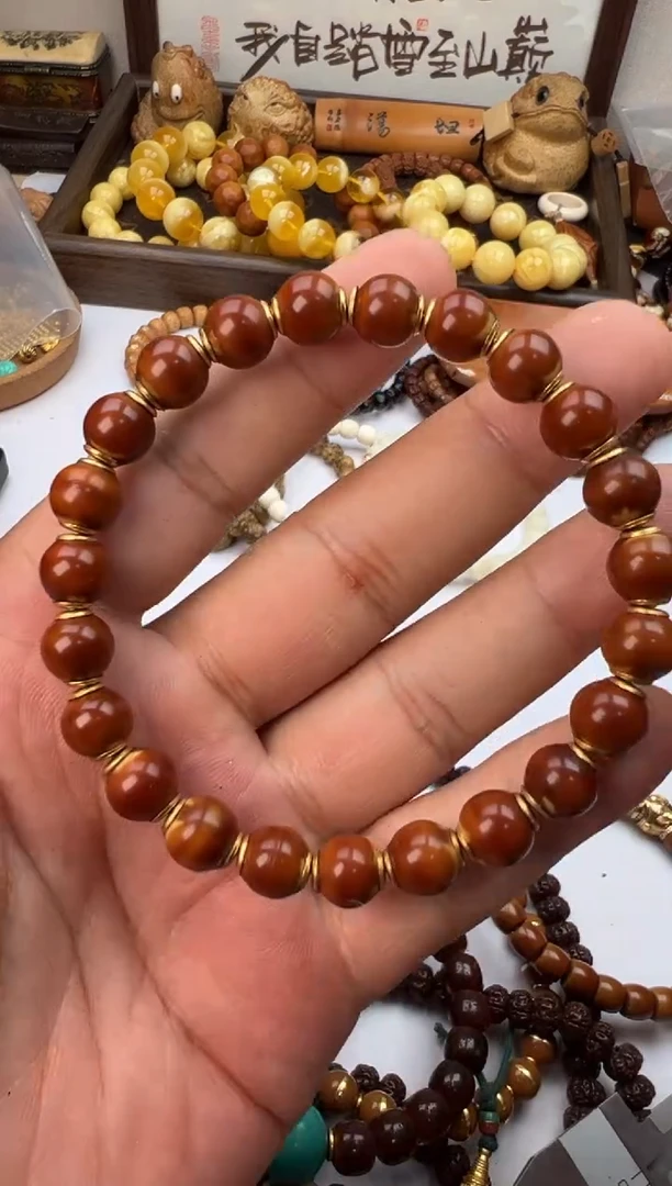 手串橄榄核橄榄核核盾带宝