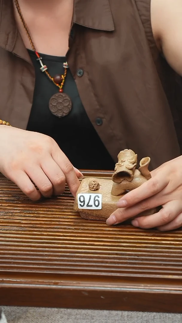 万古烧粗陶手工茶具