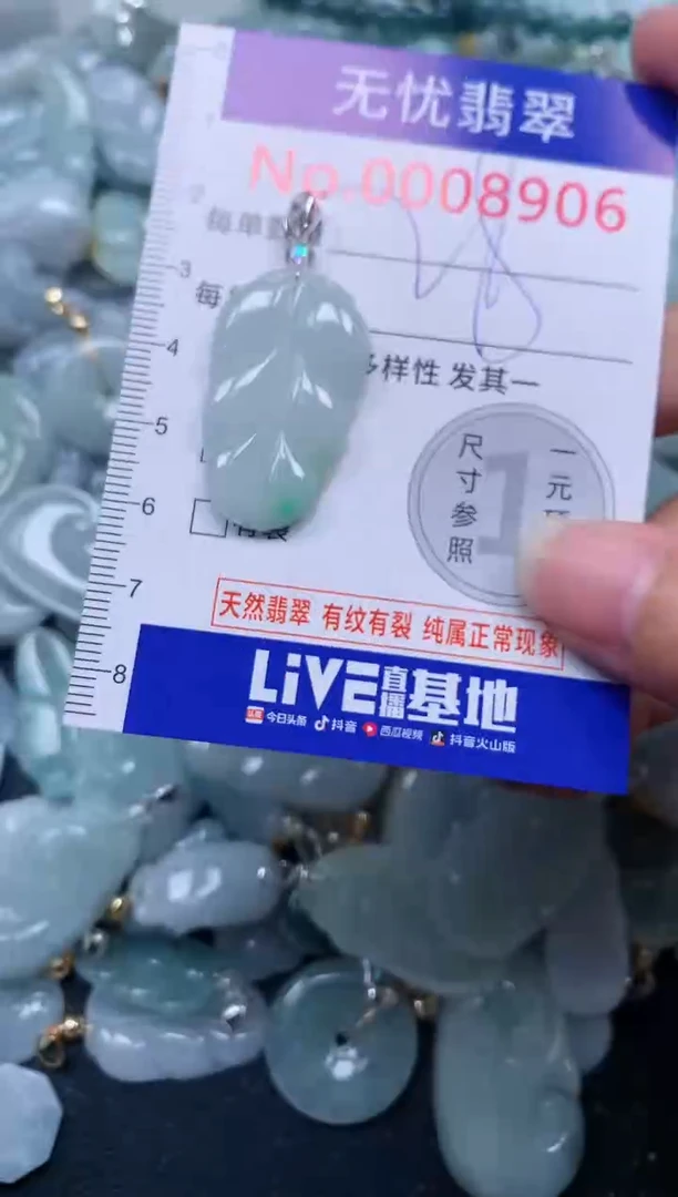 颈饰未镶嵌翡翠8906