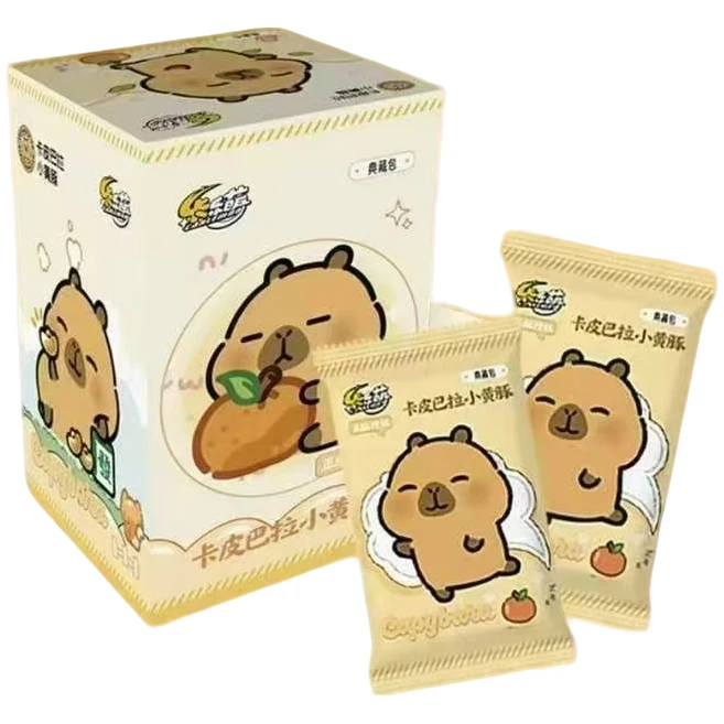 【鸭】卡乐萌卡皮巴拉  可爱风王炸系列典藏包收藏卡牌 默认代拆