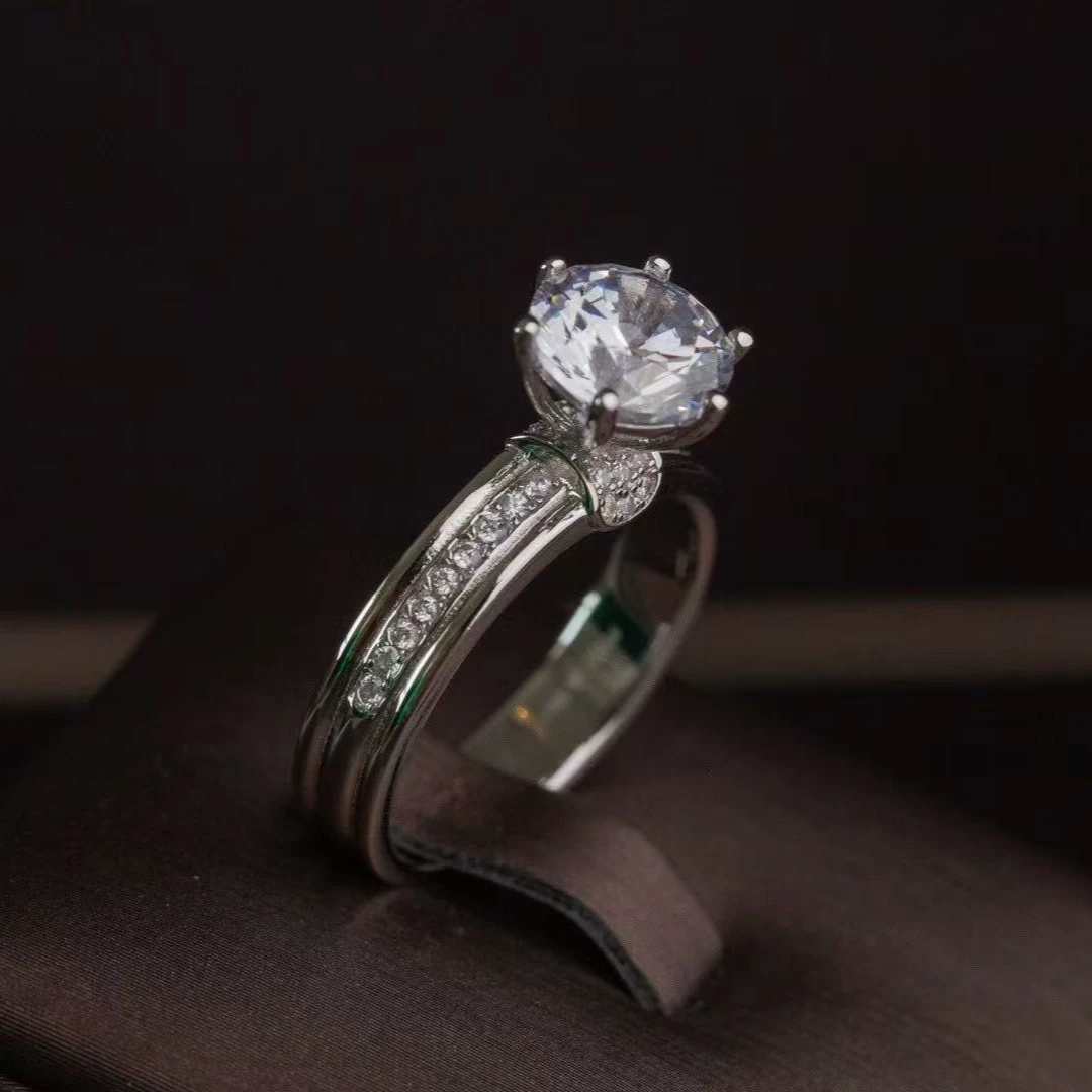 【一生钻戒】豪华高冠皇后女戒  2ct