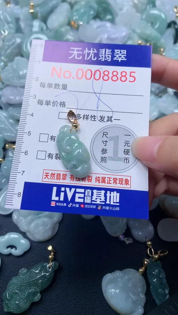 颈饰未镶嵌翡翠8885