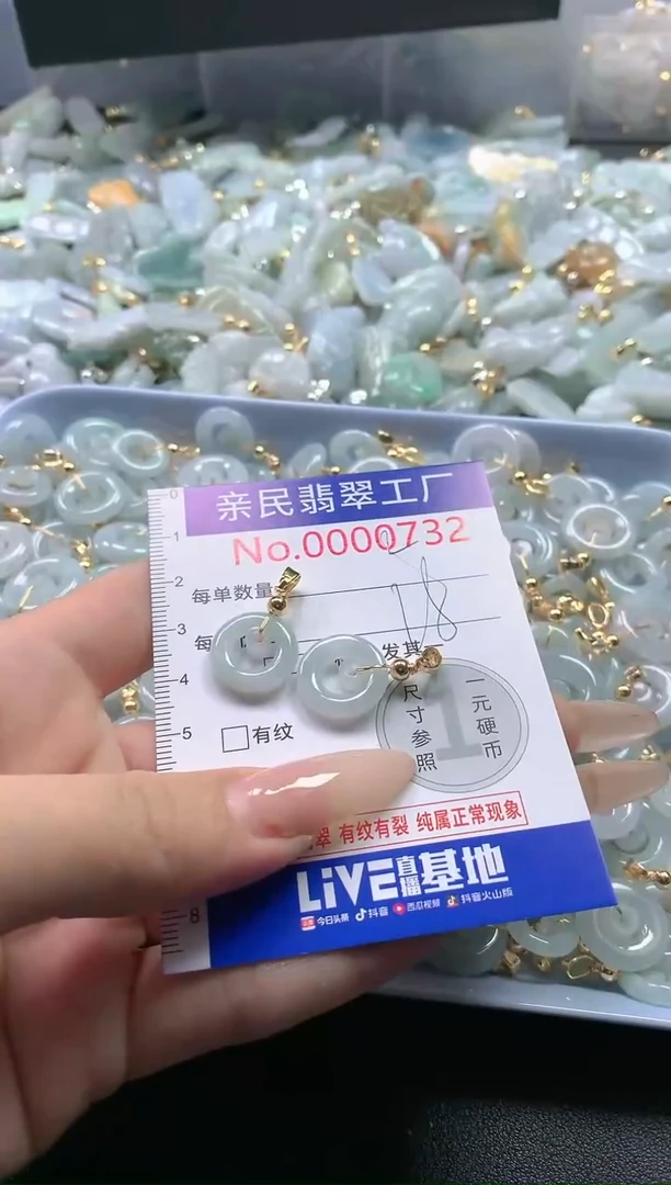 【闪购商品】翡翠吊坠(不含链)未镶嵌732