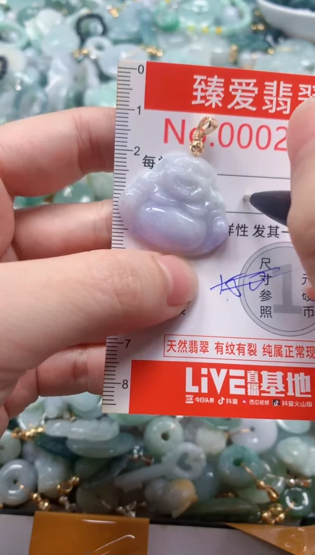 翡翠未镶嵌吊坠(不含链)2494