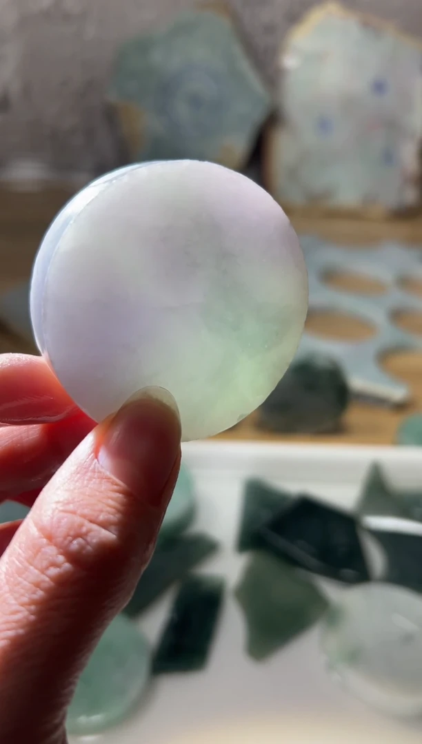 裸石翡翠天然翡翠A货余 南 805