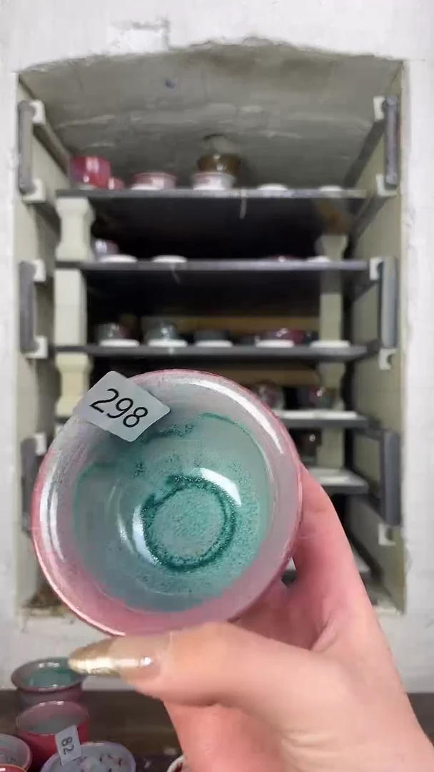 【闪购商品】摆件钧瓷手工茶器窑变