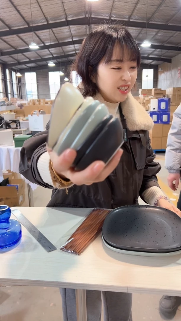 【闪购商品】无铅玻璃044蘸料碟6只1.22下午