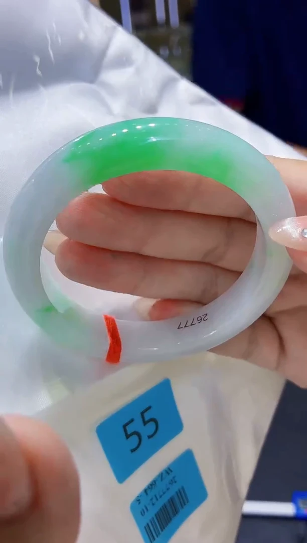 未镶嵌手镯翡翠翡翠手镯55.3