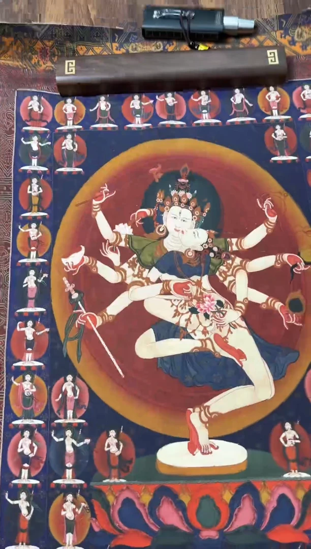 卷轴画老三的唐卡tk16