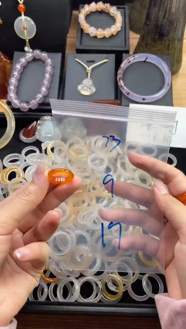 未镶嵌戒指玛瑙/玉髓73