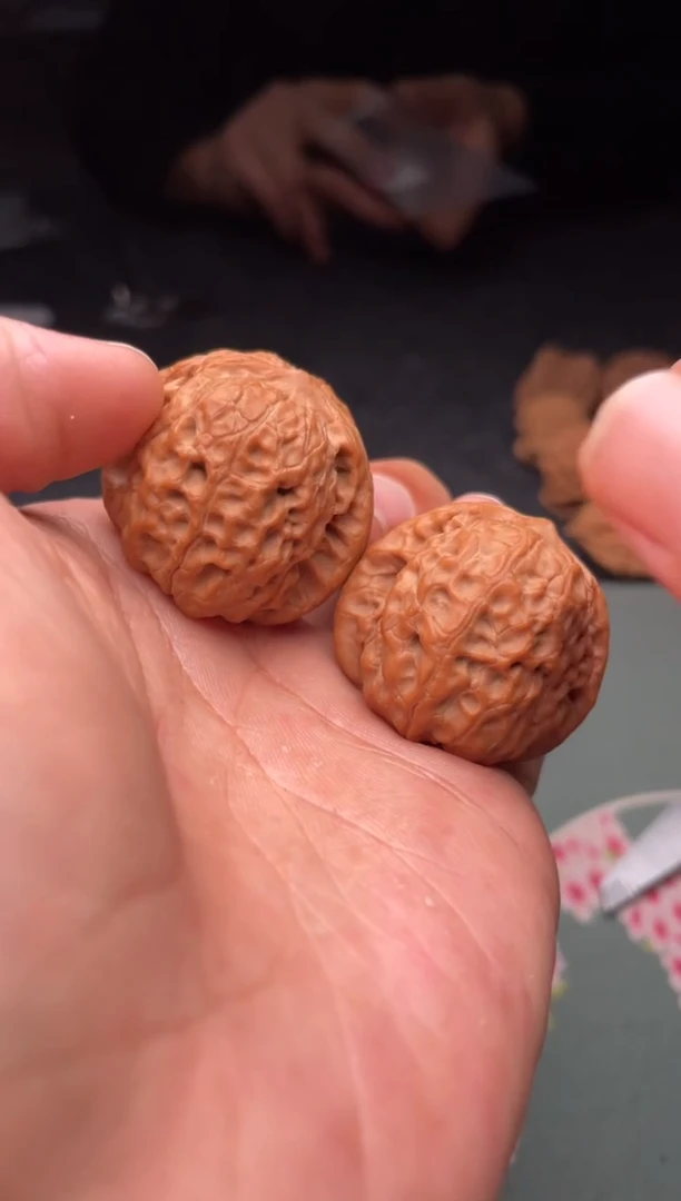 把件文玩核桃a313  大团圆 33尺