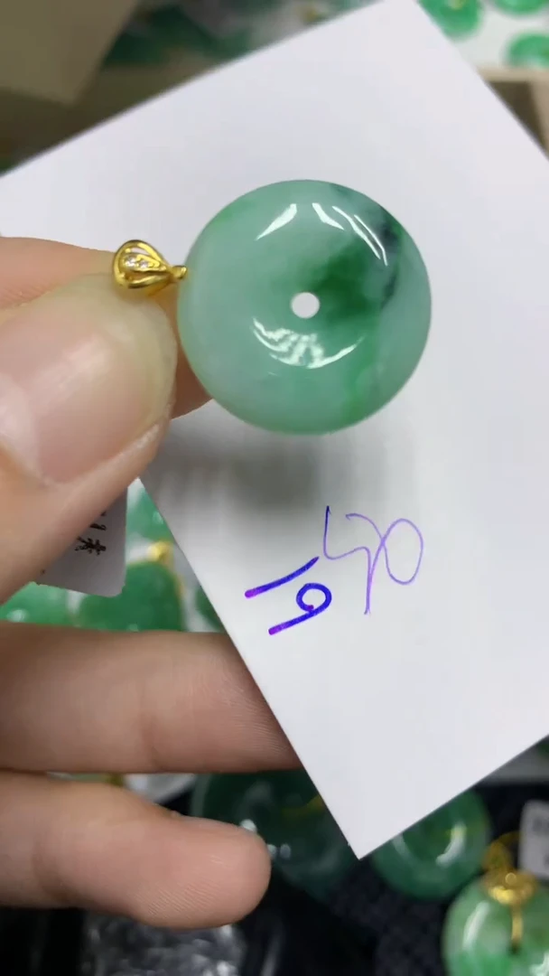 颈饰未镶嵌翡翠缅甸A货翡翠