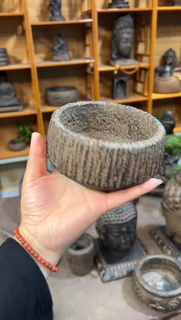 陶土【火山泥】小石钵