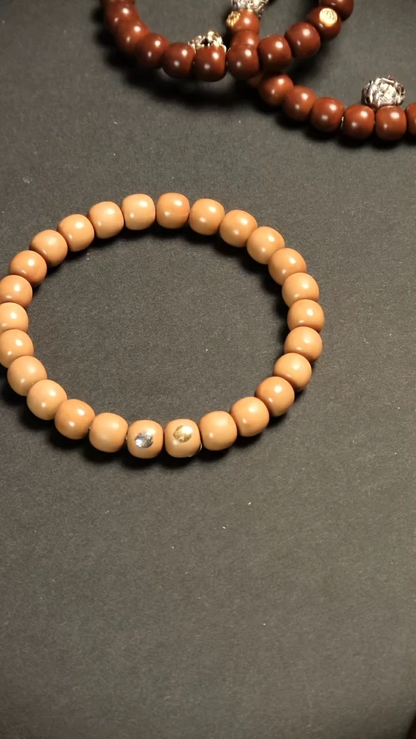 手串猴头核桃重塑-搓金+搓银老型