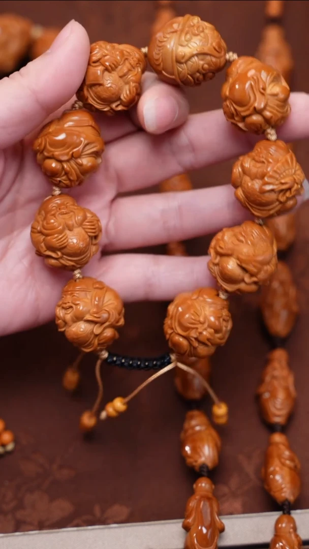 手串/手链橄榄核唐*角财神