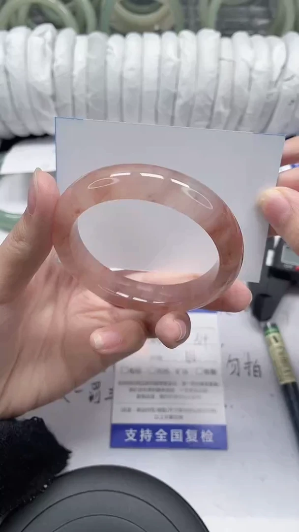 未镶嵌手镯石英质玉54-52/53