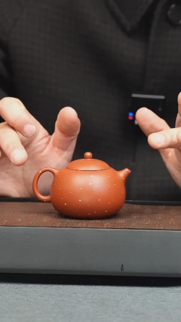 【闪购商品】紫砂茶壶五堂 豆蔻-鎏金岁月