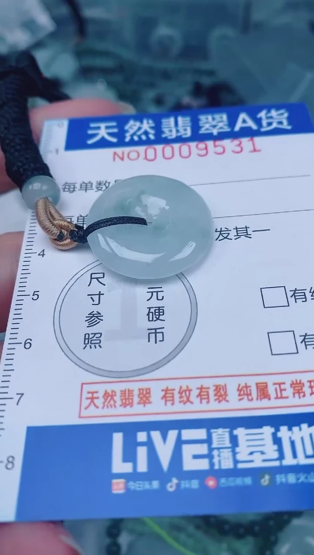 颈饰未镶嵌翡翠00009531