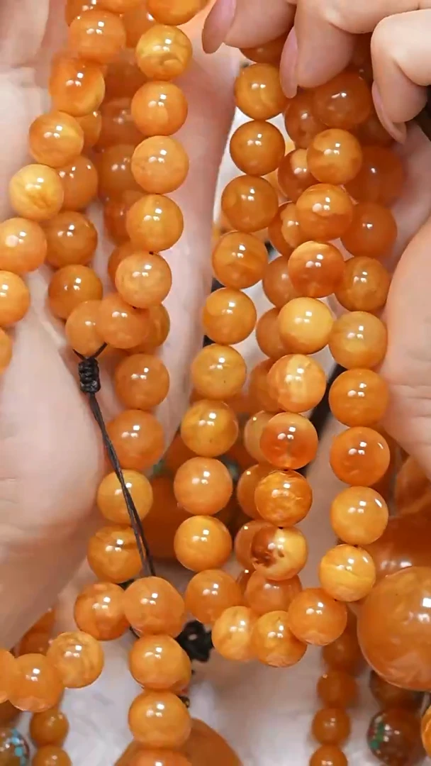 蜜蜡颈饰未镶嵌8997天然蜜蜡珠宝奇石云端妖孽全部保真