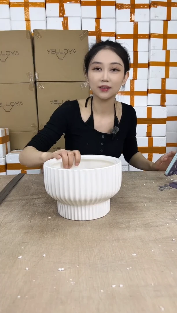 火锅条纹白色中号21x14