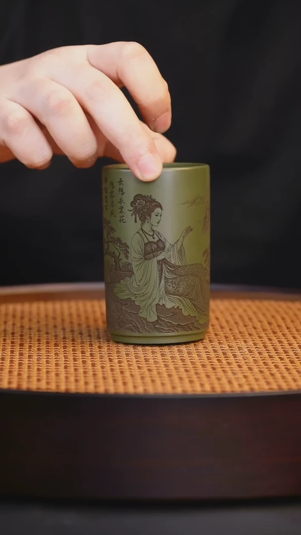 宜兴全收工紫砂杯