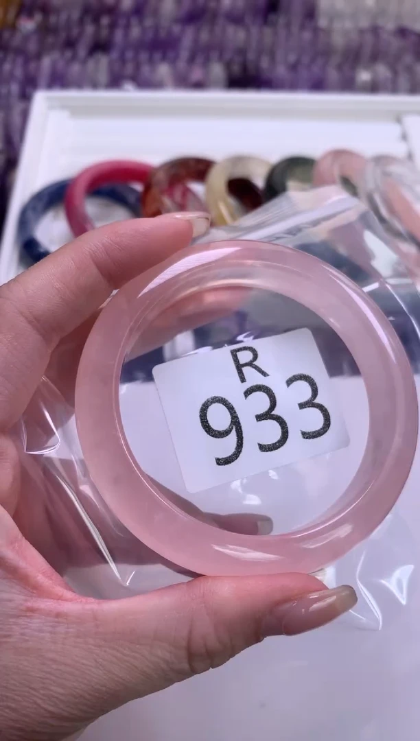 水晶珠宝半成品未镶嵌水晶手镯933-58