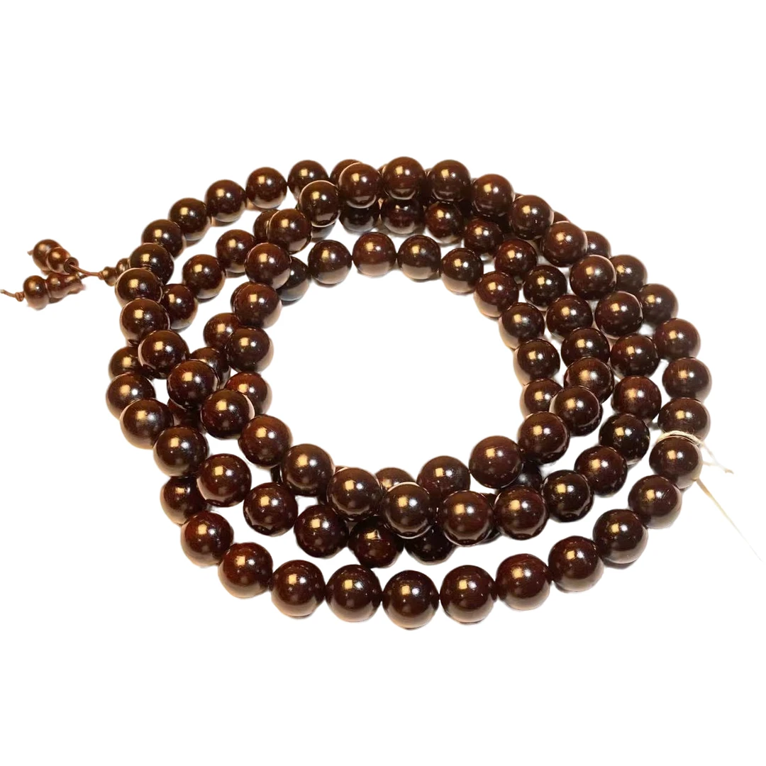 印度小叶紫檀12/108颗颗精选无树心料