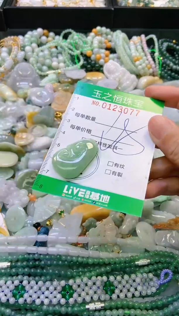 翡翠未镶嵌颈饰闪购0123077