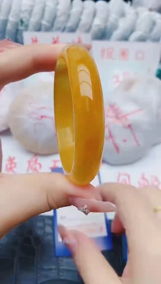 未镶嵌手镯石英质玉y265+57-58