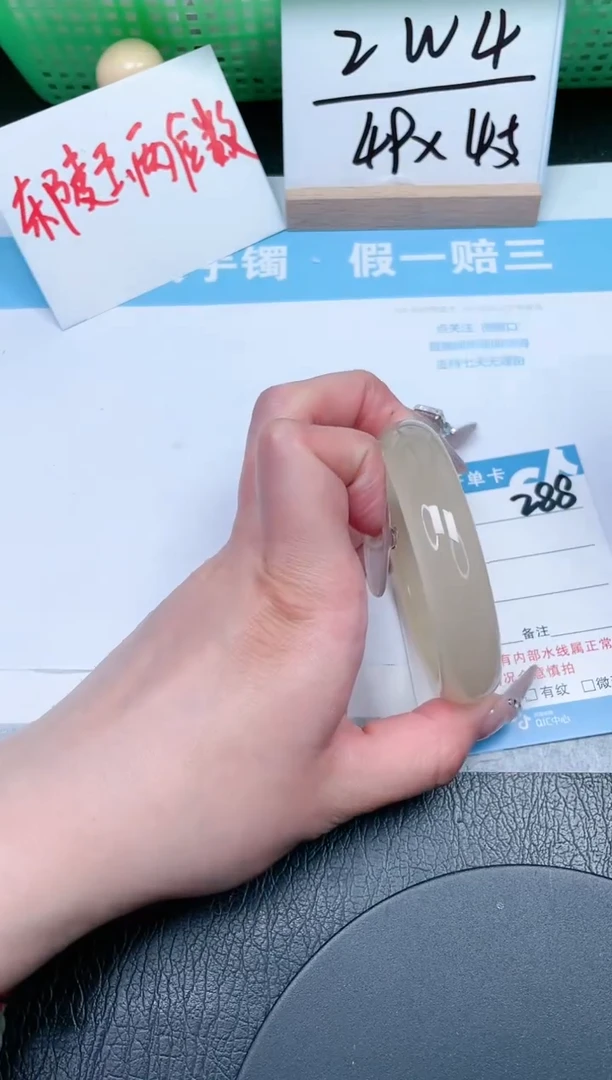 【闪购商品】石英质玉手镯未镶嵌288-58.2