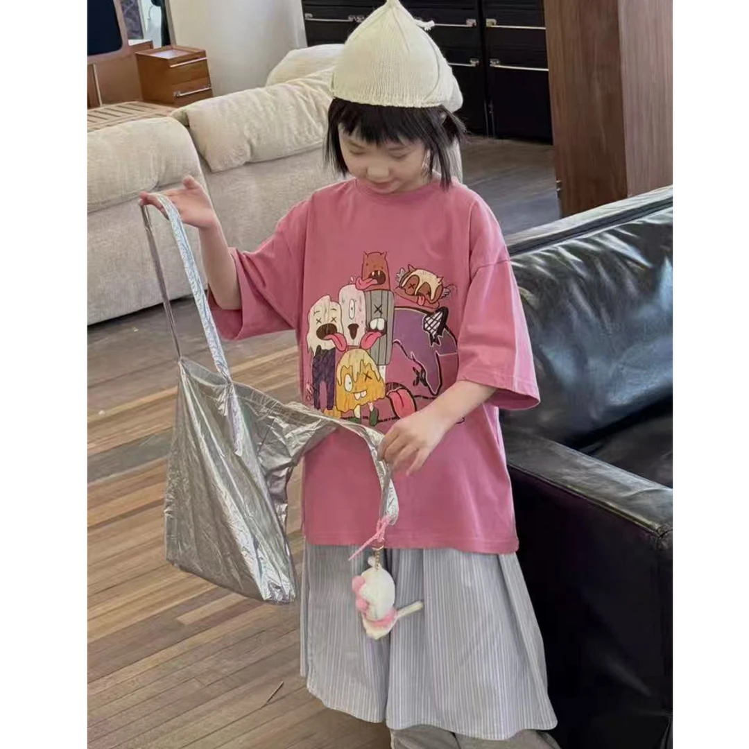 【haobaby】2025春夏款卡通印花T恤802