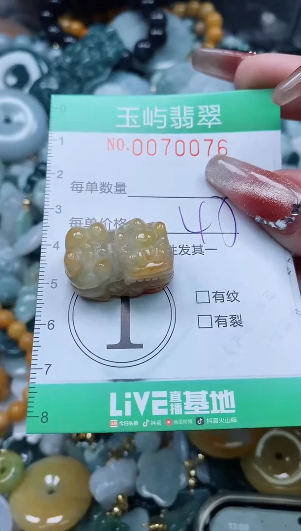 【闪购商品】翡翠颈饰未镶嵌闪购0070076