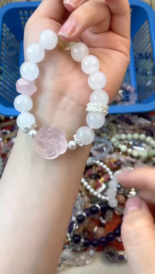 水晶手链未镶嵌421手串