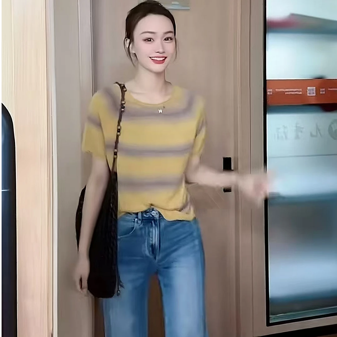 【英琪7-23】（401-500）夏季桑蚕丝天丝新款宽松时尚温婉大方衣服