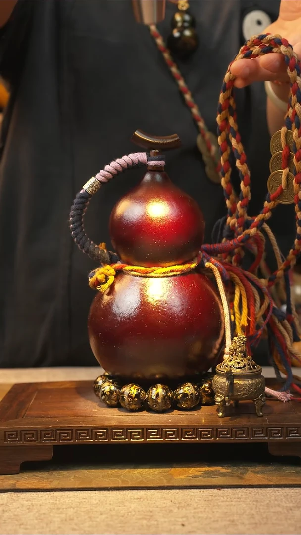 495大漆一物一拍记葫堂出品【不带手串】