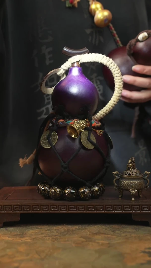 164大漆一物一拍记葫堂出品【不带手串】