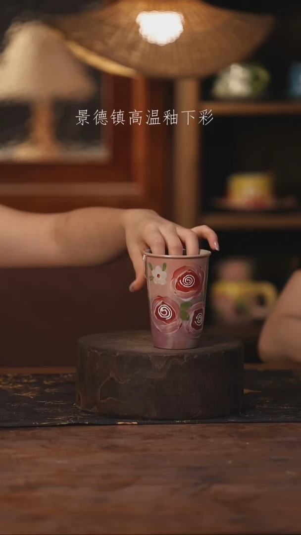 景德镇高温釉下手绘陶瓷073