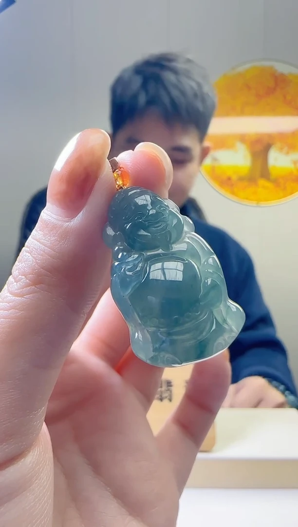 颈饰未镶嵌翡翠天然A货翡翠  多样性随机发其一