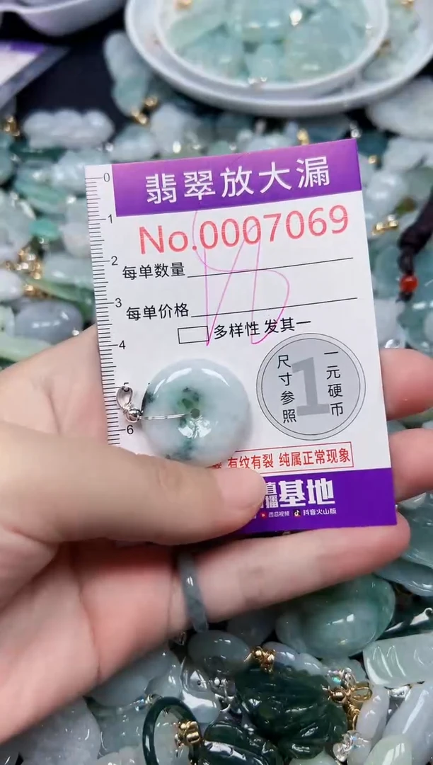 颈饰未镶嵌翡翠7069