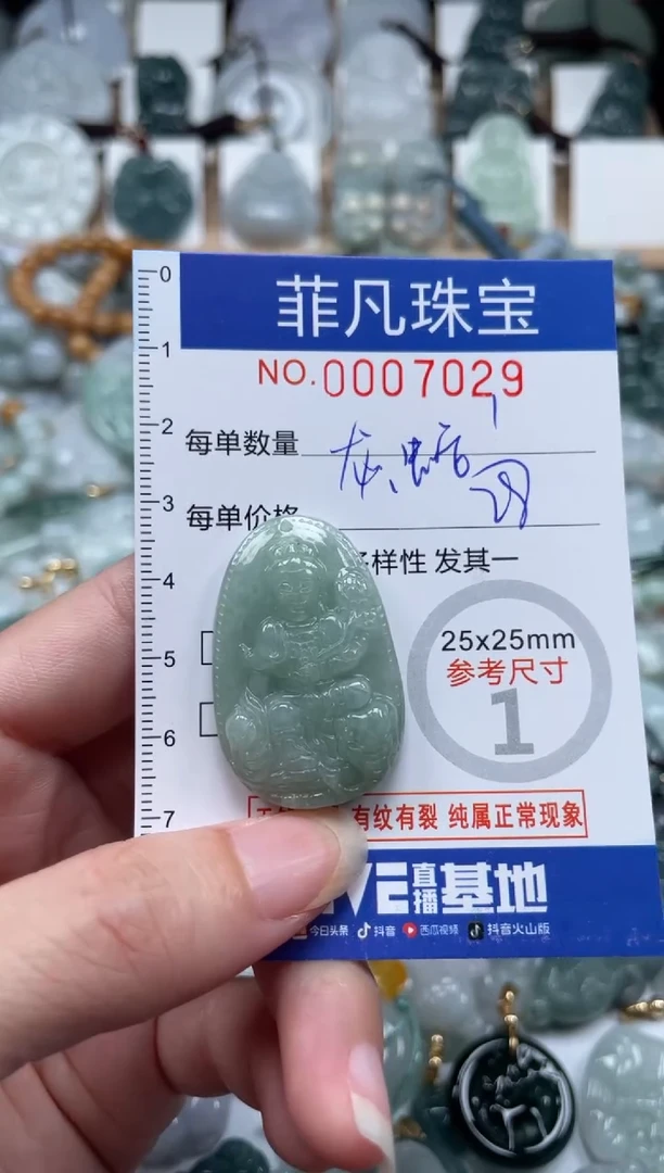 翡翠未镶嵌颈饰00..7029