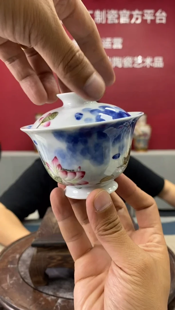 摆件c918景德镇瓷器一件